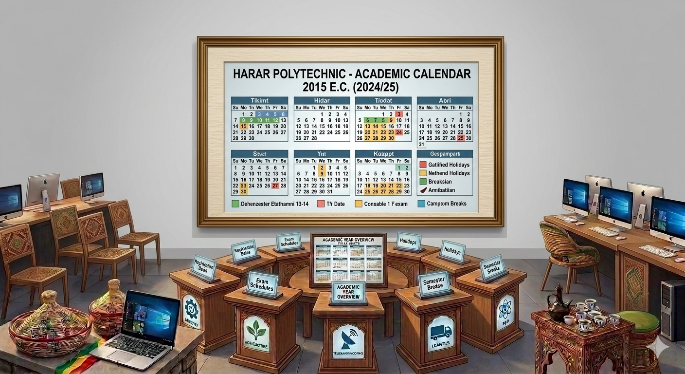 Academic Calendar 2016 E.C. (2024/25) Now Available